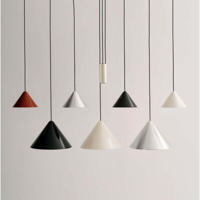 Suspension Compass, noire, Ø 43 cm, E27 - HAY - Salon / séjour - Design - Aluminium - À ampoule unique Suspension Compass, noire, Ø 43 cm, E27 - HAY - Salon / séjour - Design - Aluminium - À ampoule unique