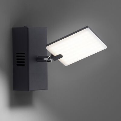 Applique murale LED Mira, noir perle, CCT - PURE - Salon / séjour - Moderne - Métal - Angulaire Applique murale LED Mira, noir perle, CCT - PURE - Salon / séjour - Moderne - Métal - Angulaire