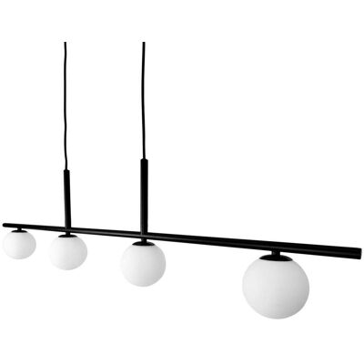Alice 4 Suspension Black/White - DybergLarsen Dyberg Larsen - Salon / séjour - Design - Métal - Multi-ampoules Alice 4 Suspension Black/White - DybergLarsen Dyberg Larsen - Salon / séjour - Design - Métal - Multi-ampoules