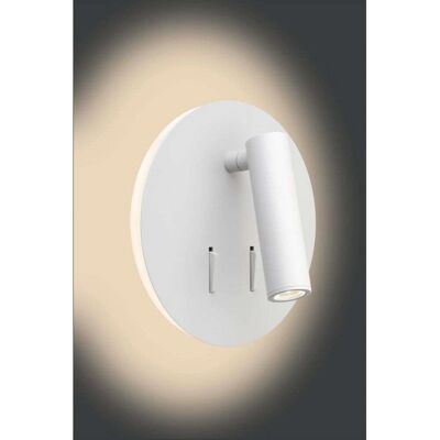 Circle Applique Murale Blanc - Antidark - Chambre à coucher - Aluminium Circle Applique Murale Blanc - Antidark - Chambre à coucher - Aluminium