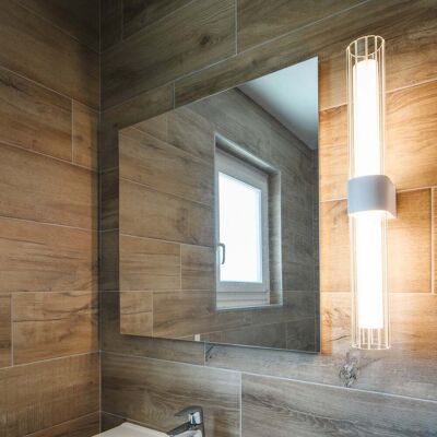 Applique murale double LED Lygant, blanche, IP44, aluminium, verre - SLV - Salle de bains - Moderne - Multi-ampoules Applique murale double LED Lygant, blanche, IP44, aluminium, verre - SLV - Salle de bains - Moderne - Multi-ampoules