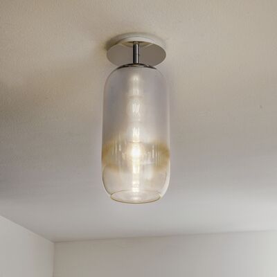 Gople Plafonnier Silver - Artemide - Salon / séjour - Design - Verre - Semi-encastré Gople Plafonnier Silver - Artemide - Salon / séjour - Design - Verre - Semi-encastré