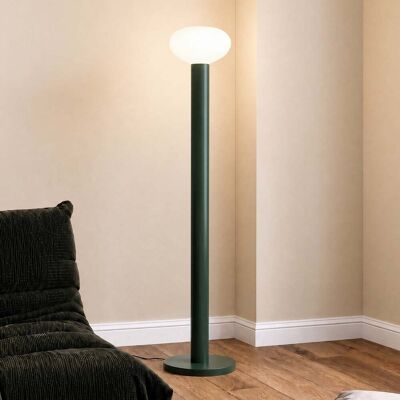 Lampe sur pied Flo, vert, Ø 30 cm, à 1 lampe, verre - ALDEX - Salon / séjour - Design - Métal - À ampoule unique Lampe sur pied Flo, vert, Ø 30 cm, à 1 lampe, verre - ALDEX - Salon / séjour - Design - Métal - À ampoule unique