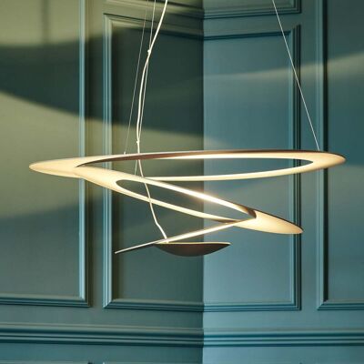 Suspension LED Artemide Pirce - Design en Spirale, Lauréate de Prix Suspension LED Artemide Pirce - Design en Spirale, Lauréate de Prix