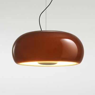 Suspension Vetra Ambre - Éclairage Indirect Suspension Vetra Ambre - Éclairage Indirect
