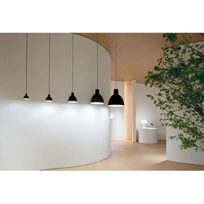 Toldbod 400 Pendentif Blanc - Louis Poulsen - Salle à manger - Design - Aluminium - À ampoule unique Toldbod 400 Pendentif Blanc - Louis Poulsen - Salle à manger - Design - Aluminium - À ampoule unique
