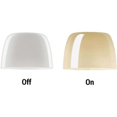Lumiere Grande Abat-jour Blanc Chaud - Foscarini - Verre Lumiere Grande Abat-jour Blanc Chaud - Foscarini - Verre