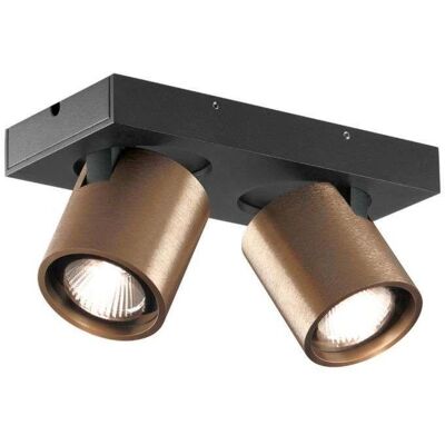 Focus 2 LED Plafonnier 3000K Rose Gold - LIGHT-POINT - Salon / séjour - Aluminium Focus 2 LED Plafonnier 3000K Rose Gold - LIGHT-POINT - Salon / séjour - Aluminium