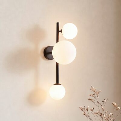 Aldex Dione Applique Murale - Moderne Lampe Noire Aldex Dione Applique Murale - Moderne Lampe Noire