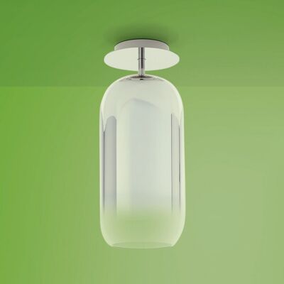 Gople Mini Plafonnier Silver - Artemide - Salon / séjour - Design - Verre - Semi-encastré Gople Mini Plafonnier Silver - Artemide - Salon / séjour - Design - Verre - Semi-encastré