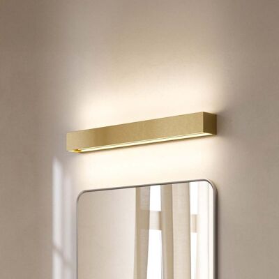 Applique murale Linea W3 LED laiton 60 cm, CCT, IP20 - Light-Point - Salon / séjour - Design - Aluminium - Multi-ampoules Applique murale Linea W3 LED laiton 60 cm, CCT, IP20 - Light-Point - Salon / séjour - Design - Aluminium - Multi-ampoules
