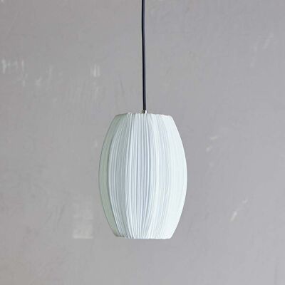 Suspension Pica, polyester, blanc - BLOOMINGVILLE - Salon / séjour - Tissu / textile - À ampoule unique Suspension Pica, polyester, blanc - BLOOMINGVILLE - Salon / séjour - Tissu / textile - À ampoule unique