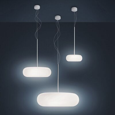 Suspension Itka Ø 50 cm - Artemide - Salon / séjour - Moderne - Verre - À ampoule unique Suspension Itka Ø 50 cm - Artemide - Salon / séjour - Moderne - Verre - À ampoule unique