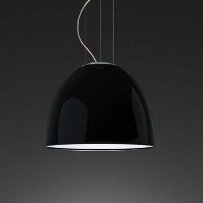 Nur Mini Gloss LED S Suspension Noir - Artemide Nur Gloss Mini - Salon / séjour - Design - Métal - À ampoule unique Nur Mini Gloss LED S Suspension Noir - Artemide Nur Gloss Mini - Salon / séjour - Design - Métal - À ampoule unique