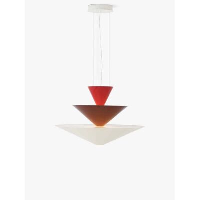 &Tradition - Gio Suspension en aluminium et acier - 92cm - Multicolore &Tradition - Gio Suspension en aluminium et acier - 92cm - Multicolore