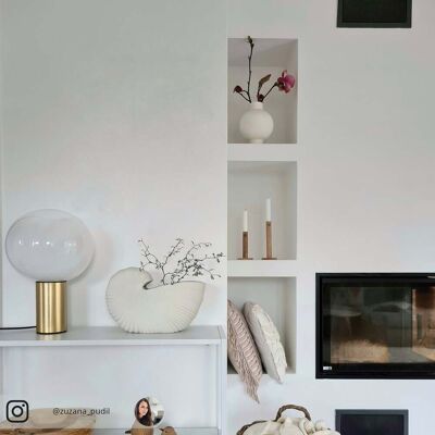 Lampe de Table Laguna Artemide - Métal, Verre, Diffuseur Opale - Designer Matteo Thun Lampe de Table Laguna Artemide - Métal, Verre, Diffuseur Opale - Designer Matteo Thun