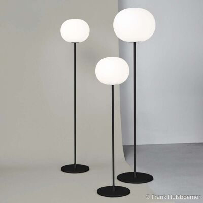 Lampe sur pied Flos Glo-Ball F2 - Opale noir - Éclairage minimaliste moderne Lampe sur pied Flos Glo-Ball F2 - Opale noir - Éclairage minimaliste moderne