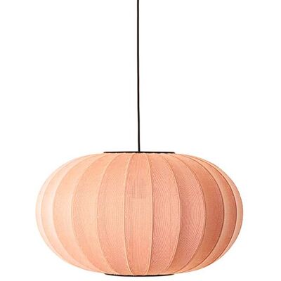 Suspension ovale Knit-Wit 57 rose E27 - Fabriquée à la main Made By Hand - Salon / séjour - Scandinave - Tissu / textile - À ampoule unique Suspension ovale Knit-Wit 57 rose E27 - Fabriquée à la main Made By Hand - Salon / séjour - Scandinave - Tissu / textile - À ampoule unique