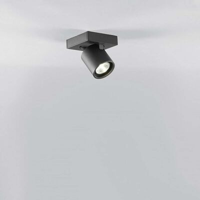 Focus Mini 1 LED Plafonnier 2700K Black - LIGHT-POINT - Salon / séjour - Aluminium Focus Mini 1 LED Plafonnier 2700K Black - LIGHT-POINT - Salon / séjour - Aluminium