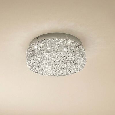 Lucande - Lampe de Plafond LED Argentée Felias - Moderne Lucande - Lampe de Plafond LED Argentée Felias - Moderne