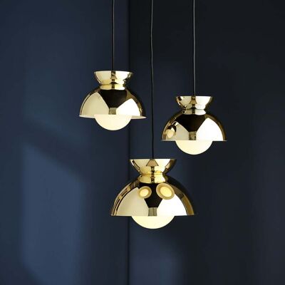 Butterfly Suspension Ø29 Brass - Frandsen - Salon / séjour - Design - Métal - À ampoule unique Butterfly Suspension Ø29 Brass - Frandsen - Salon / séjour - Design - Métal - À ampoule unique
