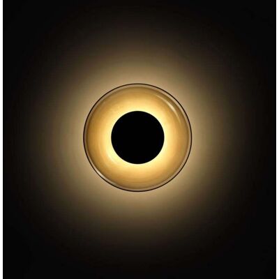 Applique murale Aura Transparent Smoked - Marset - Salon / séjour - Design - Verre - Rond Applique murale Aura Transparent Smoked - Marset - Salon / séjour - Design - Verre - Rond