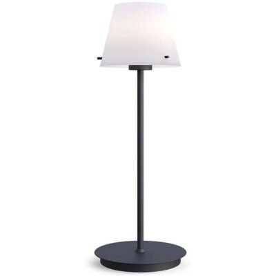 Lampe de Table Herstal Gil - Design Intemporel, Verre Opale Mat - Lumière pour Lecture Lampe de Table Herstal Gil - Design Intemporel, Verre Opale Mat - Lumière pour Lecture