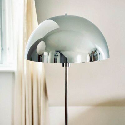 Lampe sur pied Stockholm chrome/marbre - DybergLarsen Dyberg Larsen - Salon / séjour - Design - Métal - Avec abat-jour Lampe sur pied Stockholm chrome/marbre - DybergLarsen Dyberg Larsen - Salon / séjour - Design - Métal - Avec abat-jour