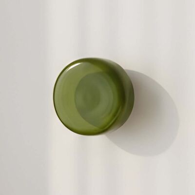 Applique murale BonBon, verte, Ø 16 cm, verre - ALDEX - Salon / séjour - Design - À ampoule unique Applique murale BonBon, verte, Ø 16 cm, verre - ALDEX - Salon / séjour - Design - À ampoule unique