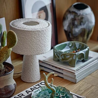 Lampe à poser Emmie, polyester, aspect bouclé - BLOOMINGVILLE - Salon / séjour - Moderne - Tissu / textile - À ampoule unique Lampe à poser Emmie, polyester, aspect bouclé - BLOOMINGVILLE - Salon / séjour - Moderne - Tissu / textile - À ampoule unique