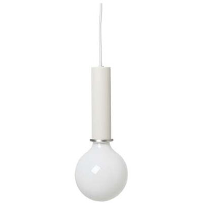 Ferm Living - Socket Pendant - Blanc - Large - Suspension Ferm Living - Socket Pendant - Blanc - Large - Suspension