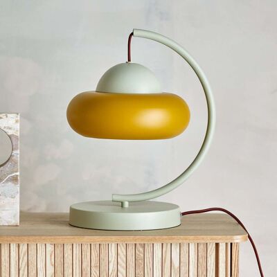 Lampe à poser Bubble, métal, jaune, naturel - BLOOMINGVILLE - Salon / séjour - À ampoule unique Lampe à poser Bubble, métal, jaune, naturel - BLOOMINGVILLE - Salon / séjour - À ampoule unique
