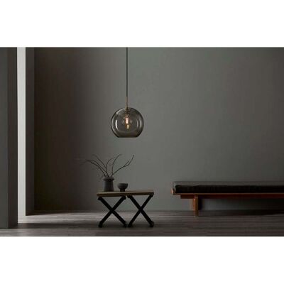 Gloria Suspension Ø380 Laiton/Verre Clair - Belid - Salle à manger - Métal Gloria Suspension Ø380 Laiton/Verre Clair - Belid - Salle à manger - Métal