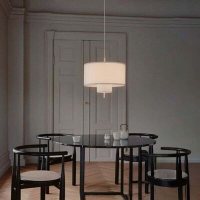 New Works Margin Suspension - Blanc - Ø 50 cm New Works Margin Suspension - Blanc - Ø 50 cm
