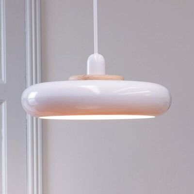 Luminaire suspendu blanc Dyberg Larsen Planet - Lampe suspendue Luminaire suspendu blanc Dyberg Larsen Planet - Lampe suspendue