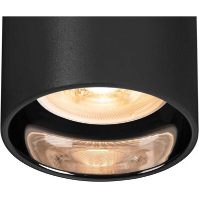 Asto Tube 2 Plafonnier Noir - SLV - Salon / séjour - Moderne - Métal - Semi-encastré Asto Tube 2 Plafonnier Noir - SLV - Salon / séjour - Moderne - Métal - Semi-encastré