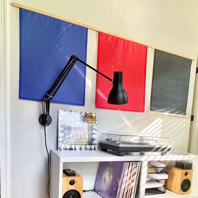 Lampe murale Type 75, noire, réglable - Anglepoise - Salon / séjour - Design - Aluminium - À ampoule unique Lampe murale Type 75, noire, réglable - Anglepoise - Salon / séjour - Design - Aluminium - À ampoule unique