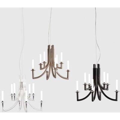 Khan Suspension Matt Bronze - Kartell - Salon / séjour - Design - Plastique - Multi-ampoules Khan Suspension Matt Bronze - Kartell - Salon / séjour - Design - Plastique - Multi-ampoules