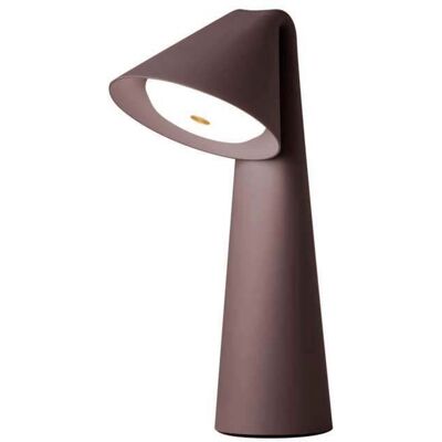 Lampe à poser LED rechargeable Ami Marron - FRANDSEN - Salle à manger - Moderne - Plastique - À ampoule unique Lampe à poser LED rechargeable Ami Marron - FRANDSEN - Salle à manger - Moderne - Plastique - À ampoule unique