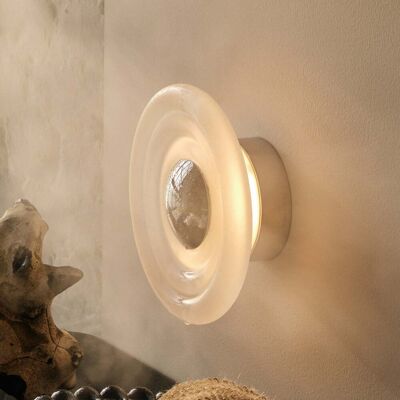 Press Sphere Mini applique murale LED dépolie Ø 22 cm - Tom Dixon - Salle de bains - Design - Verre - Avec abat-jour Press Sphere Mini applique murale LED dépolie Ø 22 cm - Tom Dixon - Salle de bains - Design - Verre - Avec abat-jour