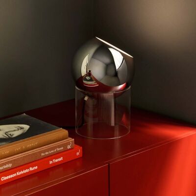 lampe de table Topan VP13 chromée E27 - &Tradition; - Salon / séjour - Design - Aluminium - À ampoule unique lampe de table Topan VP13 chromée E27 - &Tradition; - Salon / séjour - Design - Aluminium - À ampoule unique
