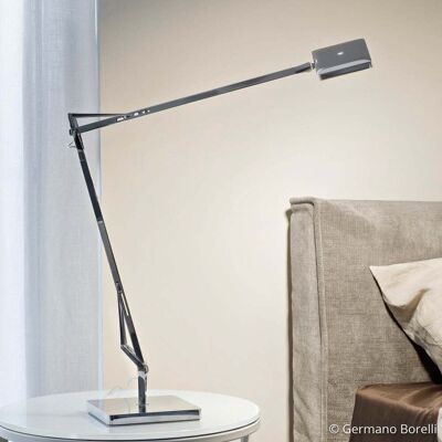 Kelvin Edge LED Lampe de Table Titane - Flos - Bureau / espaces de travail - Design - Métal - À ampoule unique Kelvin Edge LED Lampe de Table Titane - Flos - Bureau / espaces de travail - Design - Métal - À ampoule unique