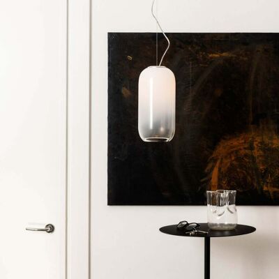 Gople Mini Suspension White/White - Artemide - Salon / séjour - Design - Verre - À ampoule unique Gople Mini Suspension White/White - Artemide - Salon / séjour - Design - Verre - À ampoule unique