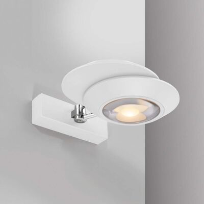Applique murale LED Oculis, blanche, 30 cm, fer/verre, à 2 lampes - PURE - Chambre à coucher - Moderne - Métal - Multi-ampoules Applique murale LED Oculis, blanche, 30 cm, fer/verre, à 2 lampes - PURE - Chambre à coucher - Moderne - Métal - Multi-ampoules