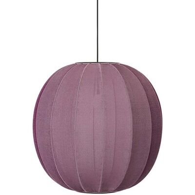 Knit-Wit 60 Round Suspension Burgundy - Made By Hand - Chambre à coucher - Aluminium Knit-Wit 60 Round Suspension Burgundy - Made By Hand - Chambre à coucher - Aluminium