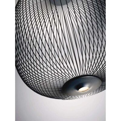 Spokes 1 LED Suspension Dimmable Graphite - Foscarini - Métal Spokes 1 LED Suspension Dimmable Graphite - Foscarini - Métal