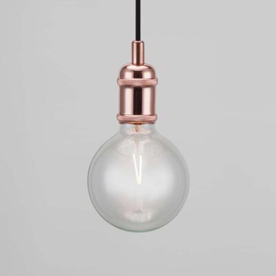 Suspension minimaliste Avra en cuivre - Nordlux - Salon / séjour - Vintage / rétro - Métal - À ampoule unique Suspension minimaliste Avra en cuivre - Nordlux - Salon / séjour - Vintage / rétro - Métal - À ampoule unique