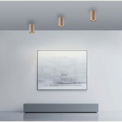 Plafonnier LED pour salle de bain, couleur bronze, Ø 6 cm, IP44 - PURE Point - Salle de bains - Moderne - Métal - À ampoule unique Plafonnier LED pour salle de bain, couleur bronze, Ø 6 cm, IP44 - PURE Point - Salle de bains - Moderne - Métal - À ampoule unique