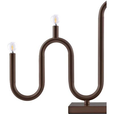 Noel, chandelier à 5 bougies, 50 cm, bronze - Globen Lighting Noel 5 - Scandinave - Métal - Multi-ampoules Noel, chandelier à 5 bougies, 50 cm, bronze - Globen Lighting Noel 5 - Scandinave - Métal - Multi-ampoules