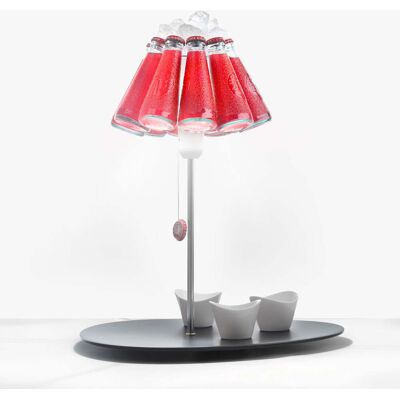 Campari Bar Lampe de Table - Ingo Maurer - Salon / séjour - Design - Verre - Avec abat-jour Campari Bar Lampe de Table - Ingo Maurer - Salon / séjour - Design - Verre - Avec abat-jour